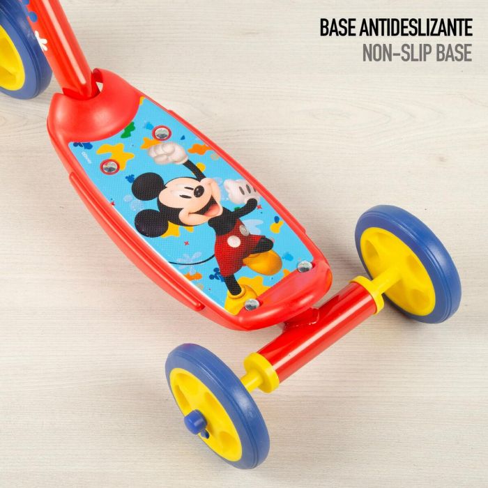 Patinete Mickey Mouse Goma Metal Plástico Azul 2 Patinete Mickey Mouse Goma Metal Plástico Azul 2