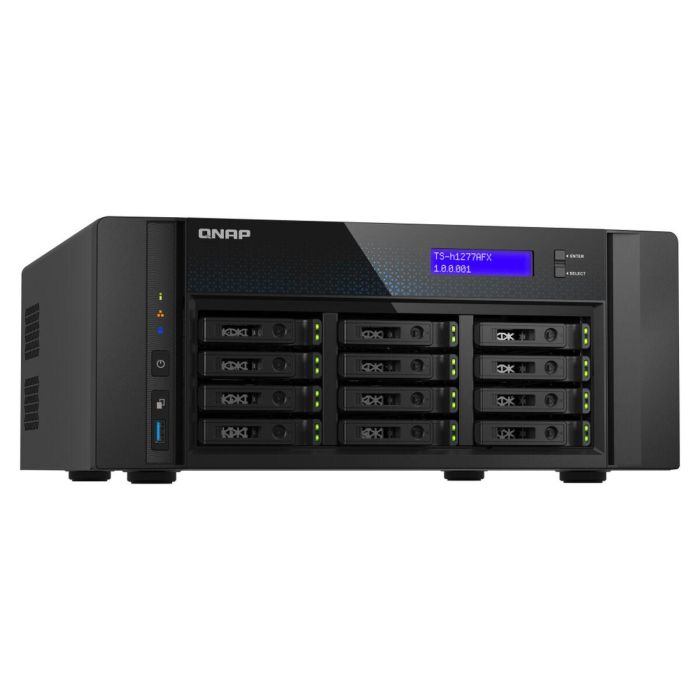 Almacenamiento en Red NAS Qnap TS-H1277AFX-R7-32G Negro 4 Almacenamiento en Red NAS Qnap TS-H1277AFX-R7-32G Negro 4