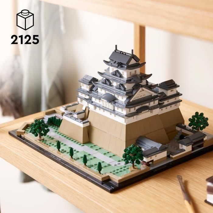 LEGO Architecture 21060 Kit de construcción del modelo del Castillo Himeji para adultos fanáticos de la cultura japonesa 1