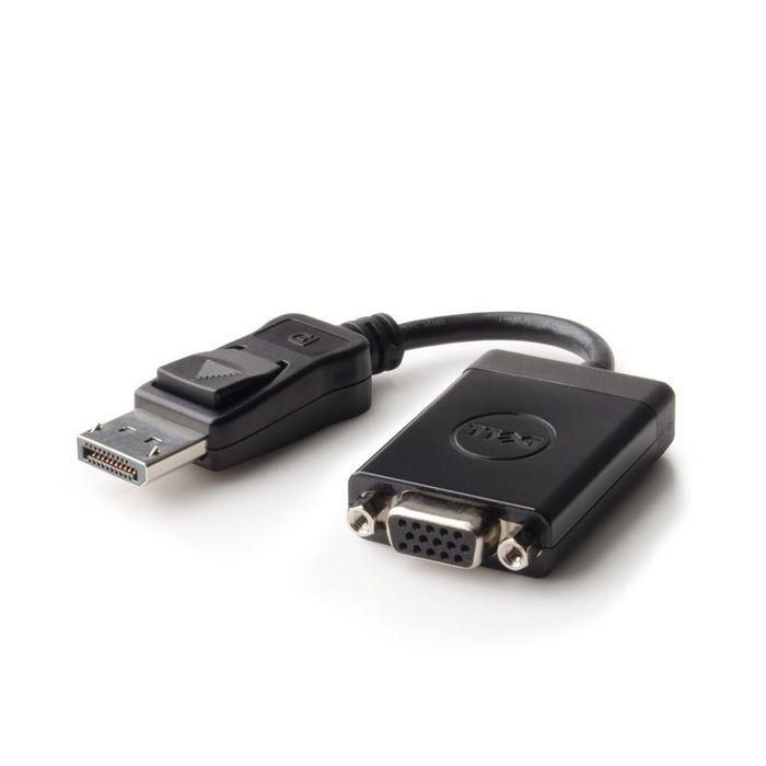 Dell Adaptador DisplayPort (DP) 1.1a a VGA, Conecta PC/Laptop a Monitor/Proyector con HD-15, Resolución hasta 1920x1200, Negro 2