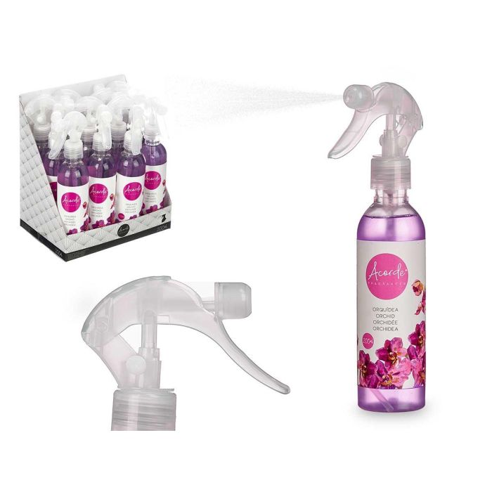 Ambientador Pulverizador Orquídea 200 ml - Acorde, Rosa, 4.5x22x9 cm (24 Unidades) Ambientador Pulverizador Orquídea 200 ml - Acorde, Rosa, 4.5x22x9 cm (24 Unidades)