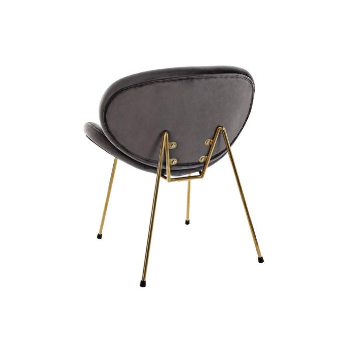 Silla Chic DKD Home Decor Negro Dorado 58 x 73 x 62 cm 2 Silla Chic DKD Home Decor Negro Dorado 58 x 73 x 62 cm 2