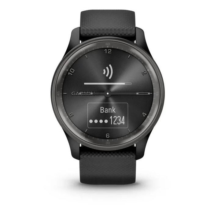 Garmin GAR0753759309428 Reloj Conectado Vivomove - Silicona - Negro 2