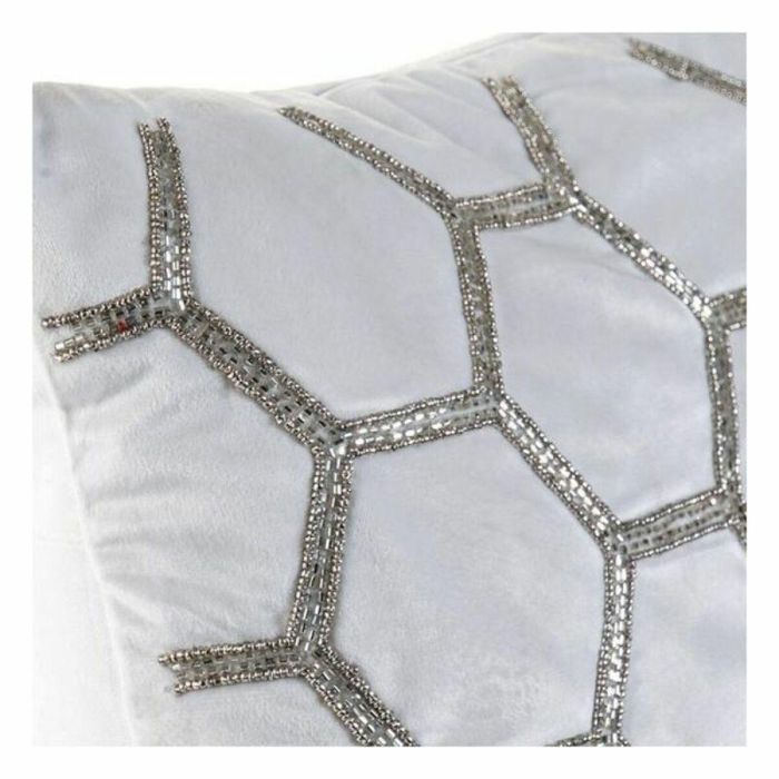 Cojín DKD Home Decor Terciopelo Geométrico (45 x 45 cm) 1 Cojín DKD Home Decor Terciopelo Geométrico (45 x 45 cm) 1