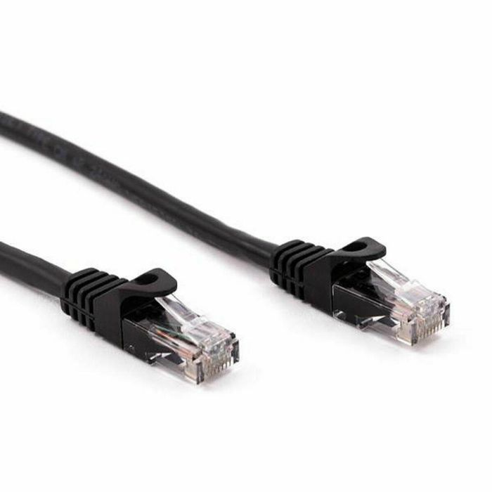 Cable de Red Rígido UTP Categoría 6 Nilox (2 m) Negro Cable de Red Rígido UTP Categoría 6 Nilox (2 m) Negro