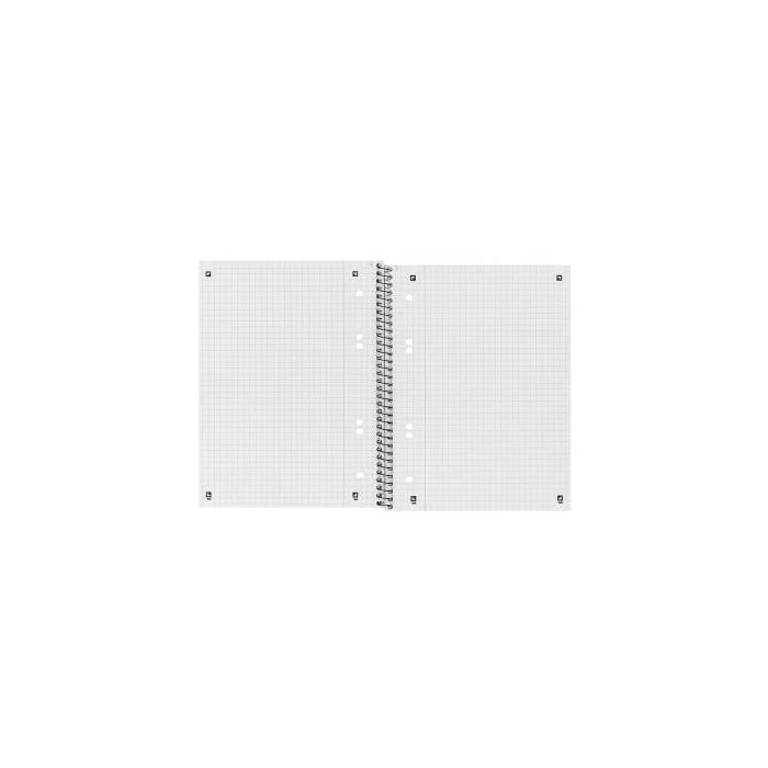 Oxford Collegeblock A5+ 80 Blatt kariert Rand Links 5