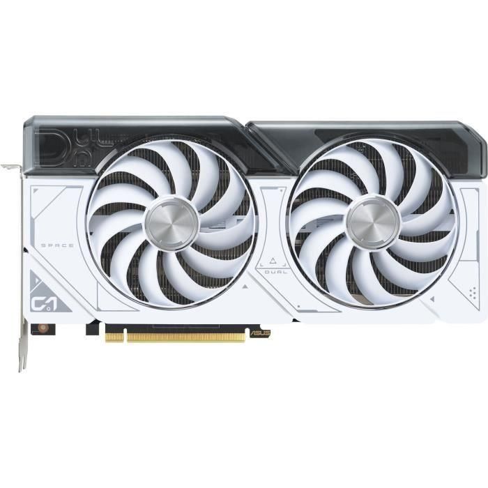 ASUS - Tarjeta gráfica - DUAL-RTX4070 SUPER-O12G-WHITE 1