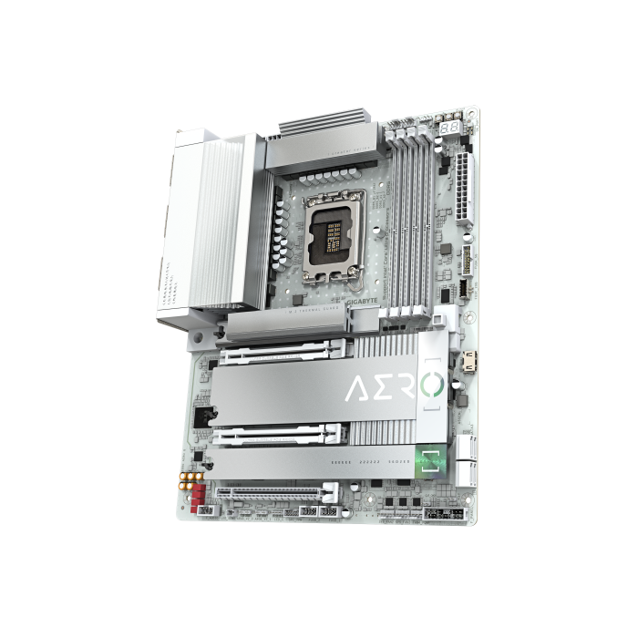 GIGABYTE Placa base Z890 AERO G - Compatible con CPUs Intel Core Ultra (Serie 2), VRM de 16+1+2 fases, hasta 8800MHz DDR5 (OC), 1xPCIe 5.0 + 4xPCIe 4.0, Wi-Fi 7, LAN 2.5GbE, Thunderbolt 4 3 GIGABYTE Placa base Z890 AERO G - Compatible con CPUs Intel Core Ultra (Serie 2), VRM de 16+1+2 fases, hasta 8800MHz DDR5 (OC), 1xPCIe 5.0 + 4xPCIe 4.0, Wi-Fi 7, LAN 2.5GbE, Thunderbolt 4 3