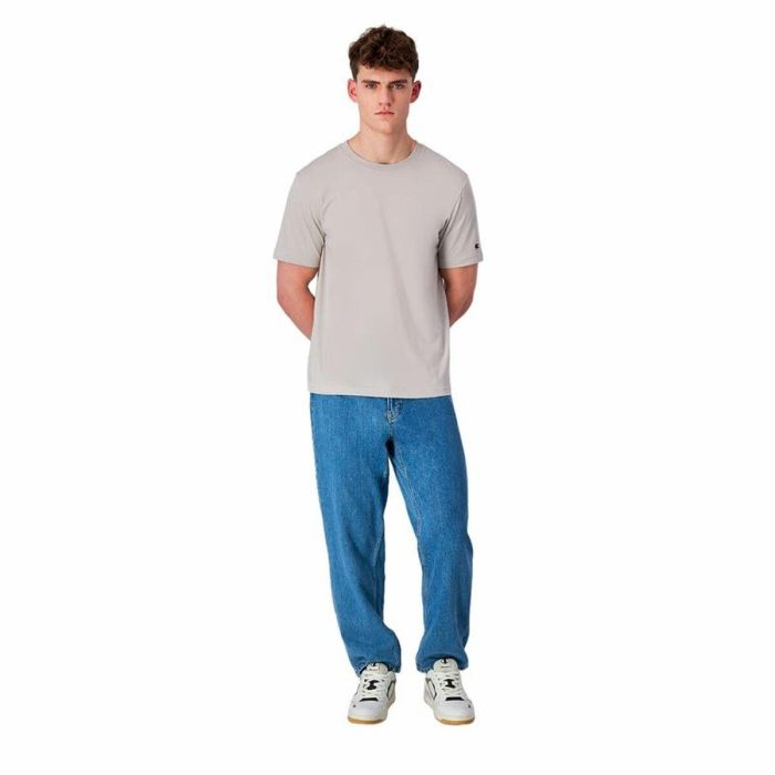 Camiseta de Manga Corta Hombre Champion Negro 2 Unidades 4