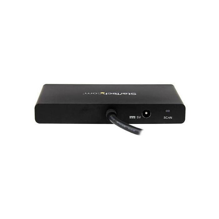 StarTech MST HUB - Adaptador de 4 Puertos DisplayPort 1.2, 4x DisplayPort 1080p, Windows, Negro