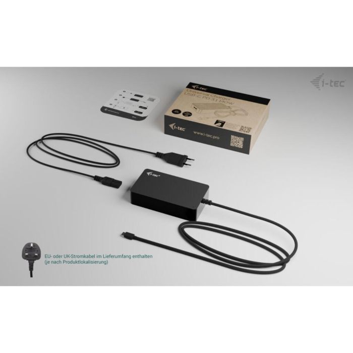 Cargador para Portátil i-Tec CHARGER-C140W 3