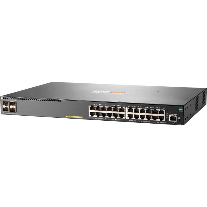 Aruba 2930F 24G PoE+ 4SFP+ Switch Gestionado L3 Gigabit Ethernet Montaje en Rack 1U - HPE Aruba Networking 1 Aruba 2930F 24G PoE+ 4SFP+ Switch Gestionado L3 Gigabit Ethernet Montaje en Rack 1U - HPE Aruba Networking 1