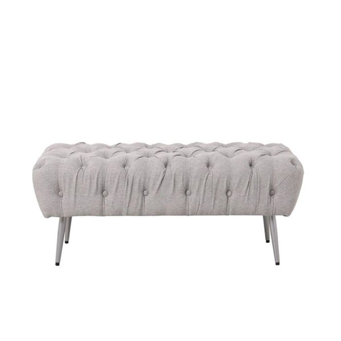 Descalzadora Chic DKD Home Decor Gris Plateado 46 x 42 x 103 cm 4