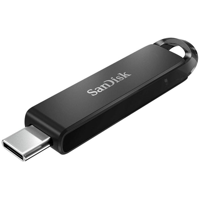 SanDisk Ultra 64GB USB 3.2 Gen 1 (3.1 Gen 1) Tipo-C 150MB/s Negro Conectar y Usar 0 SanDisk Ultra 64GB USB 3.2 Gen 1 (3.1 Gen 1) Tipo-C 150MB/s Negro Conectar y Usar 0