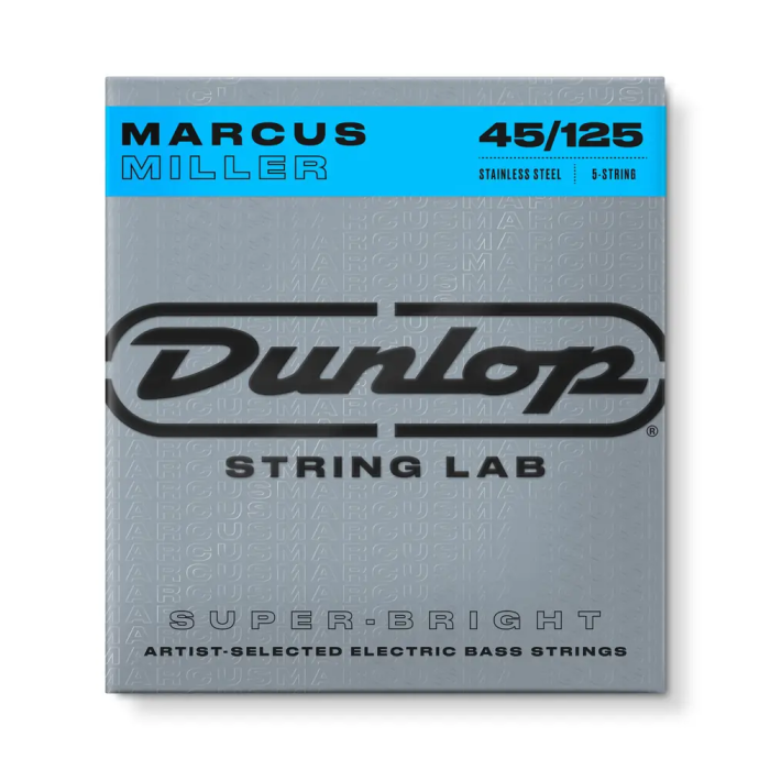 DUNLOP Juego Bajo Marcus Miller SB 5 St. 45-125 Cuerdas para Bajo Eléctrico 0 DUNLOP Juego Bajo Marcus Miller SB 5 St. 45-125 Cuerdas para Bajo Eléctrico 0