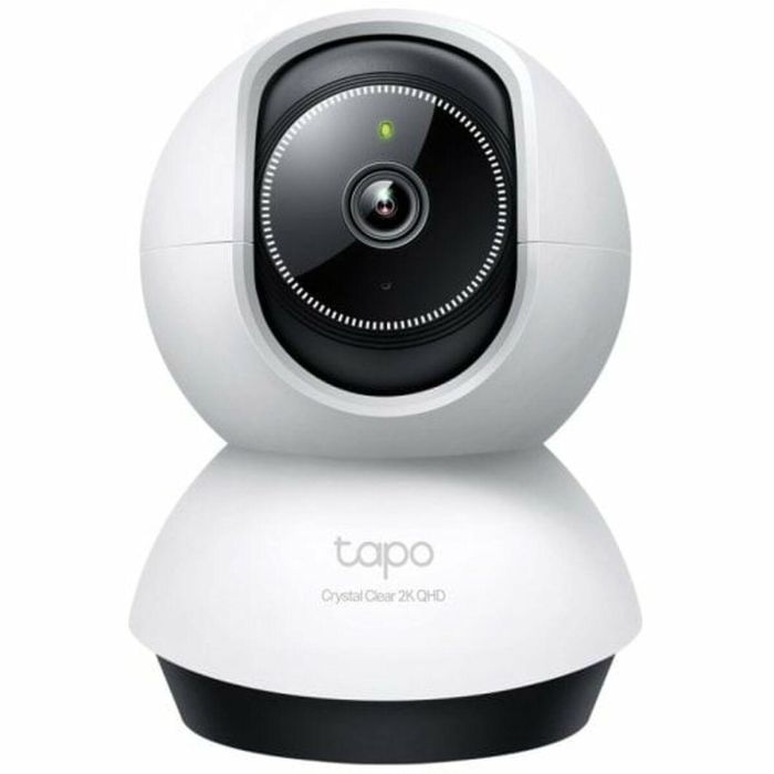 Tp - link Tapo TC72 Cámara Seguridad WiFi 360° 2K, Visión Nocturna, Detección IA, Alarma Luz/Sonido, Control Voz 2