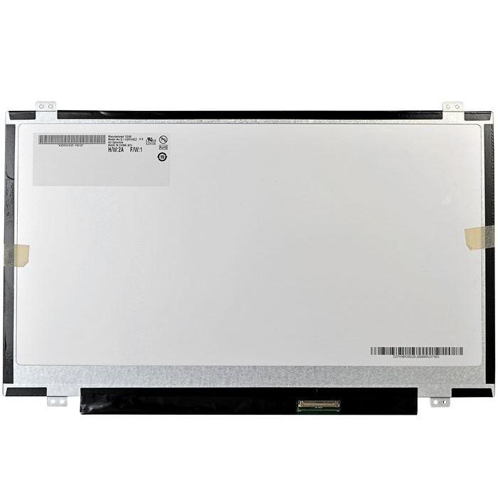 CoreParts 14,0" LCD HD Glossy, 1600x900, Original Panel, 40pins Bottom Right Connector, Top Bottom 4xBrackets CoreParts 14,0" LCD HD Glossy, 1600x900, Original Panel, 40pins Bottom Right Connector, Top Bottom 4xBrackets