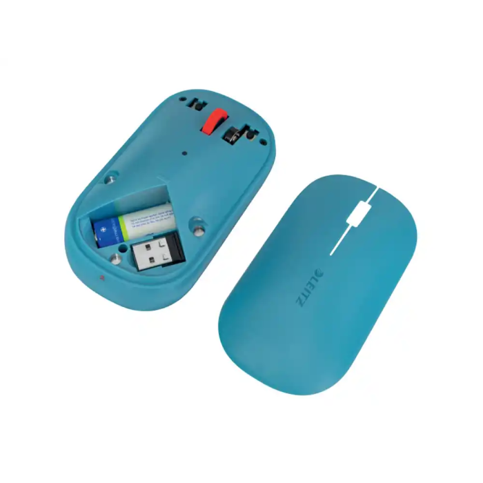 Raton Leitz Optico Inalambrico Dual Cosy Azul 3
