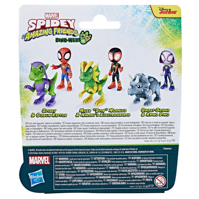 Spidey Dino Webs Spidey Y Goblin Raptor G0120 Marvel 3