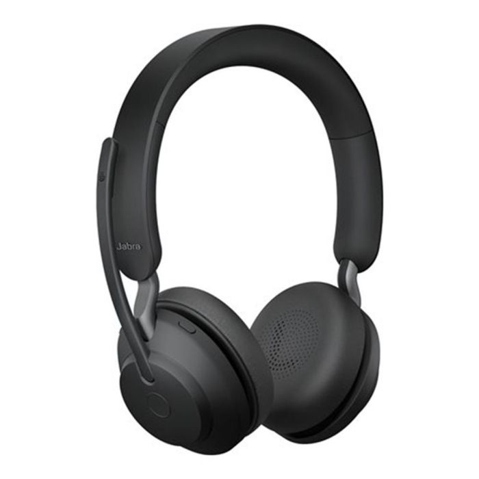 Jabra Evolve2 65 Stereo UC Auriculares Inalámbricos USB-A Negro con Estación de Carga y Link 380 2