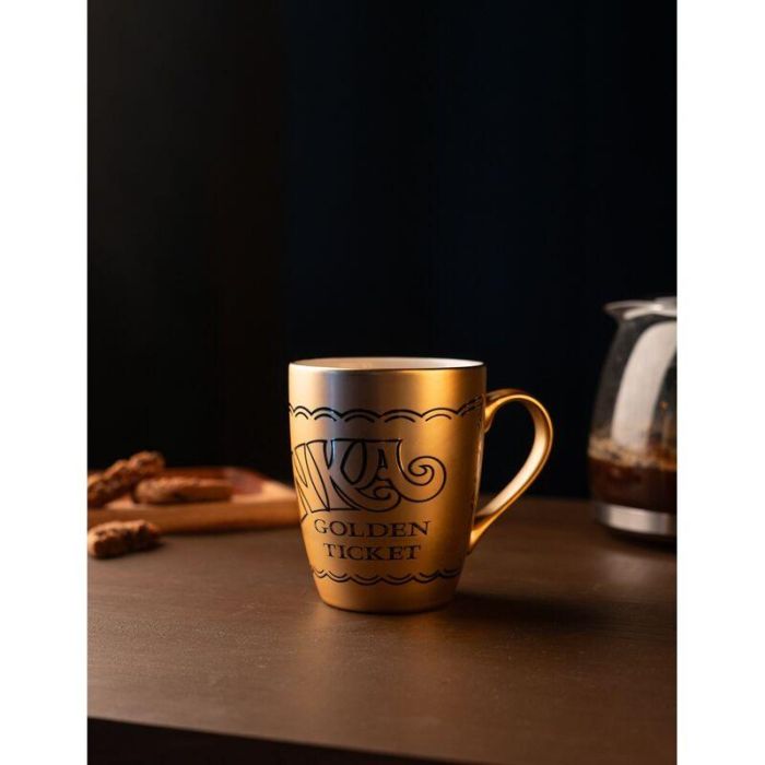 Taza Golden Ticket Willy Wonka 350ml 4 Taza Golden Ticket Willy Wonka 350ml 4