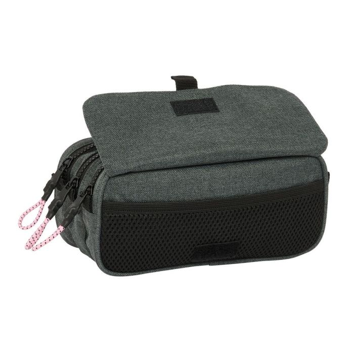 Portatodo Triple Kappa Silver pink Gris 21,5 x 10 x 8 cm 2