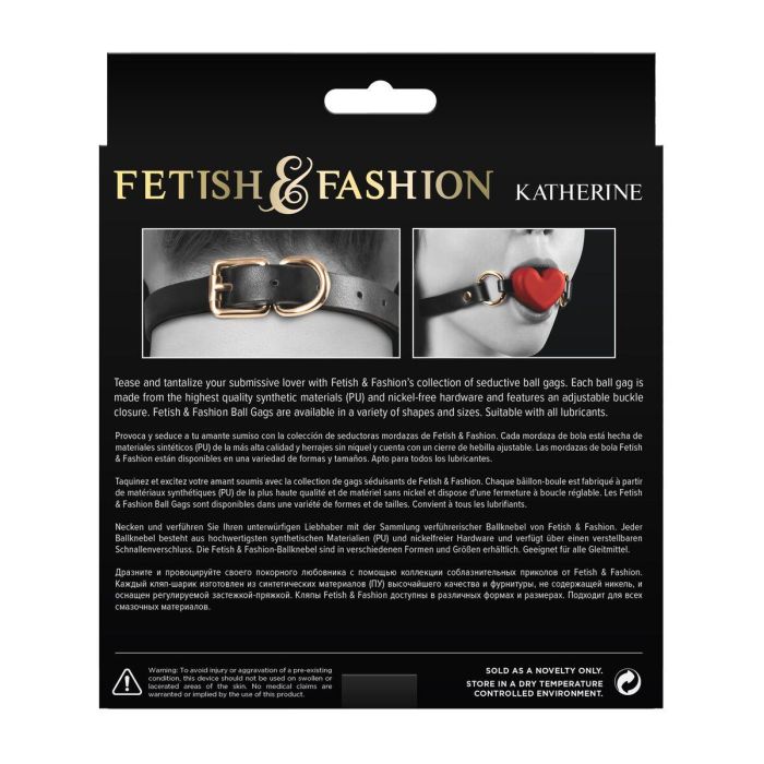 Mordaza NS Novelties KATHERINE RED 3 Mordaza NS Novelties KATHERINE RED 3