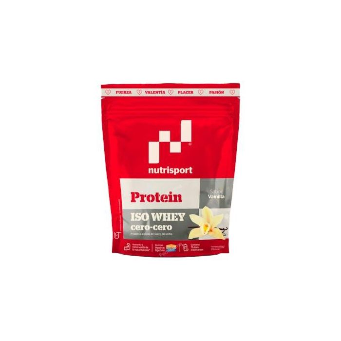 Nutrisport Iso Whey Cero.Cero Vainilla Doypack 1500 G