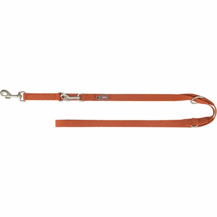 Ramal ajustable para perro Trixie Premium Naranja XS/S 1