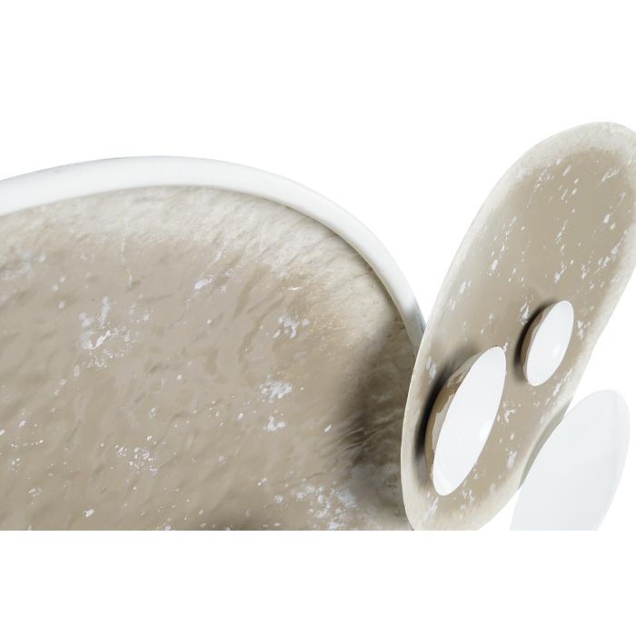 Decoración de Pared DKD Home Decor Abstracto Beige Metal Blanco Moderno (119 x 10 x 65 cm) 2 Decoración de Pared DKD Home Decor Abstracto Beige Metal Blanco Moderno (119 x 10 x 65 cm) 2
