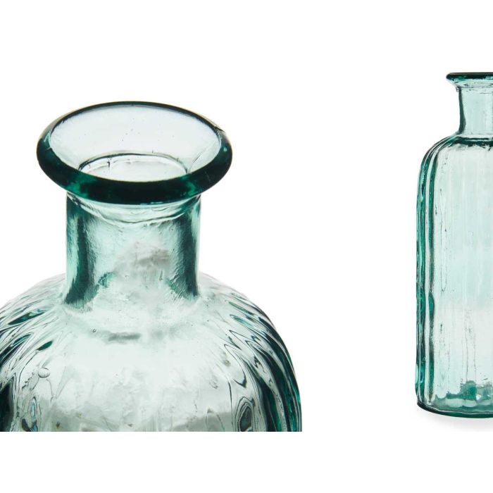Botella Decorativa Vidrio Holanda Rayas 2,5L Giftdecor 12x33x12cm (6 Unidades) 2 Botella Decorativa Vidrio Holanda Rayas 2,5L Giftdecor 12x33x12cm (6 Unidades) 2