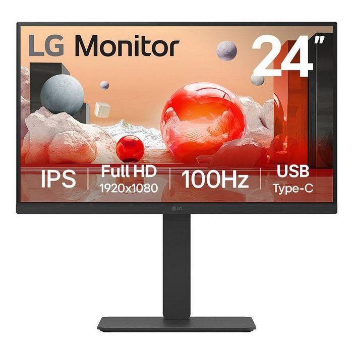 LG 24BA750-B Monitor Profesional 23.8" Full HD IPS 100Hz USB-C 65W Ergonomico Altavoces Negro 8 LG 24BA750-B Monitor Profesional 23.8" Full HD IPS 100Hz USB-C 65W Ergonomico Altavoces Negro 8