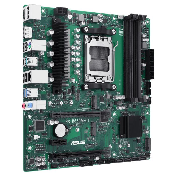 ASUS PRO B650M-CT-CSM Placa Base para PC, Socket AM5, AMD Ryzen 7000 Series, DDR5-SDRAM, Micro ATX 1