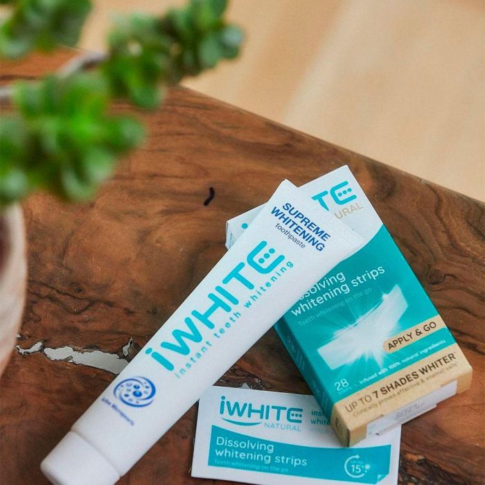 Iwhite Tiras Blanqueadoras Disolubles 28 u - Blanqueamiento Dental 3