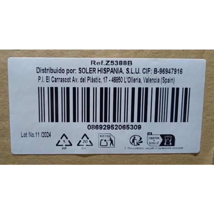 Lav Set 6 Vasos Agua 205 cc Mevsim (8 Cajas)