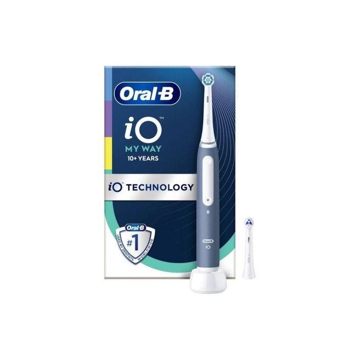 Cepillo de Dientes Eléctrico Oral-B IO 4 MY WAY Azul 0 Cepillo de Dientes Eléctrico Oral-B IO 4 MY WAY Azul 0