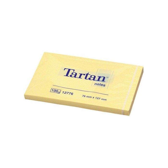 Notas Adhesivas Tartan 100H 127X76 (Set de 12)