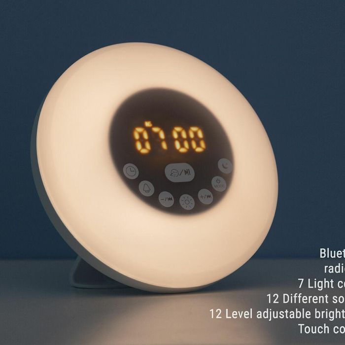 Despertador Amanecer Recargable con Altavoz Sunrilk InnovaGoods 3 Despertador Amanecer Recargable con Altavoz Sunrilk InnovaGoods 3