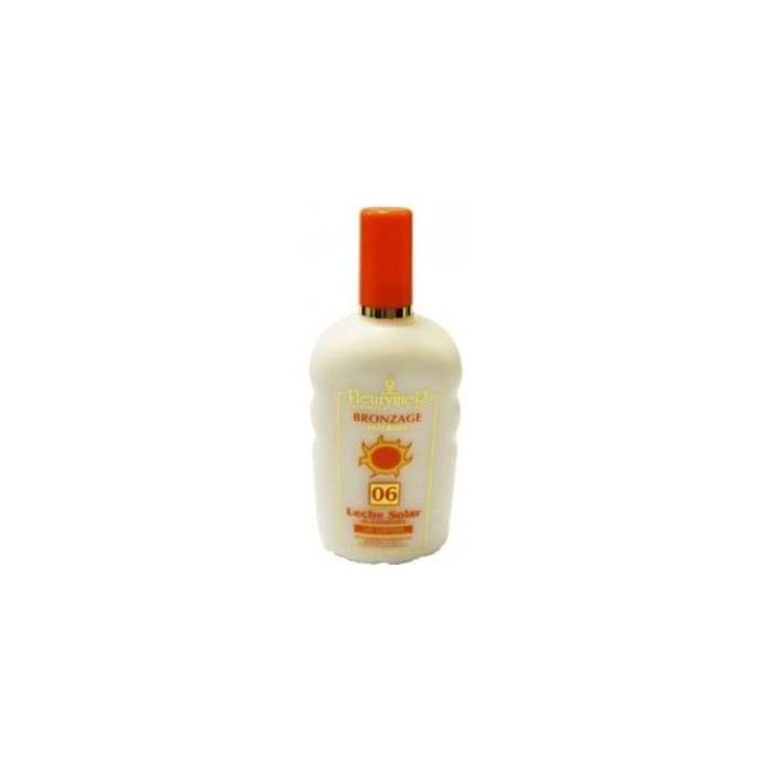 FLEURYMER Leche Solar Zanahoria SPF-6 250ml para un bronceado saludable e hidratado y piel protegida