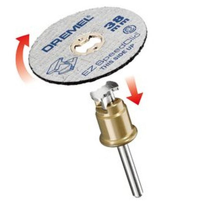 DREMEL 12 discos metálicos EZ Speedclic 38mm 3