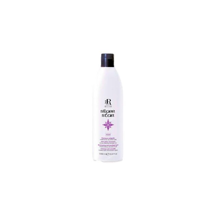 Racioppi Champú Anti-Amarillo Silver Star 1000ml para cabellos rubios, decolorados y grises
