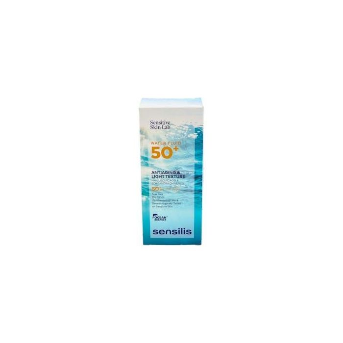 Sensilis ANTIAGING & LIGHT TEXTURE Crema Protector Solar Facial SPF50+, Antiedad, Textura Ligera Invisible, Hipoalergénica, 40 ml