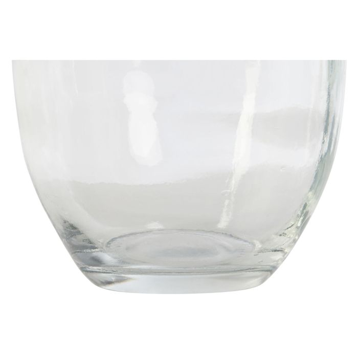 Jarrón Home ESPRIT Transparente Cristal Templado 15 x 15 x 31 cm 2