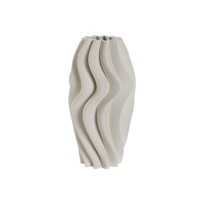 Jarron Moderno DKD Home Decor Blanco 16 x 32 x 16 cm