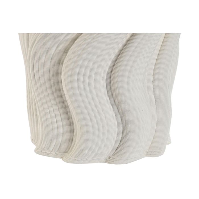 Jarron Moderno DKD Home Decor Blanco 16 x 26 x 16 cm 2