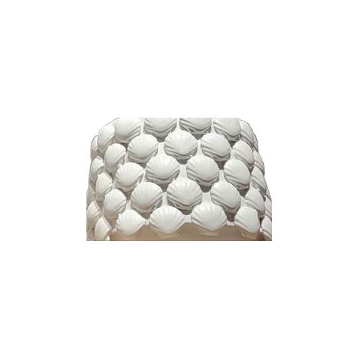 Jarron Mediterraneo DKD Home Decor Blanco 22 x 17.5 x 22 cm 1