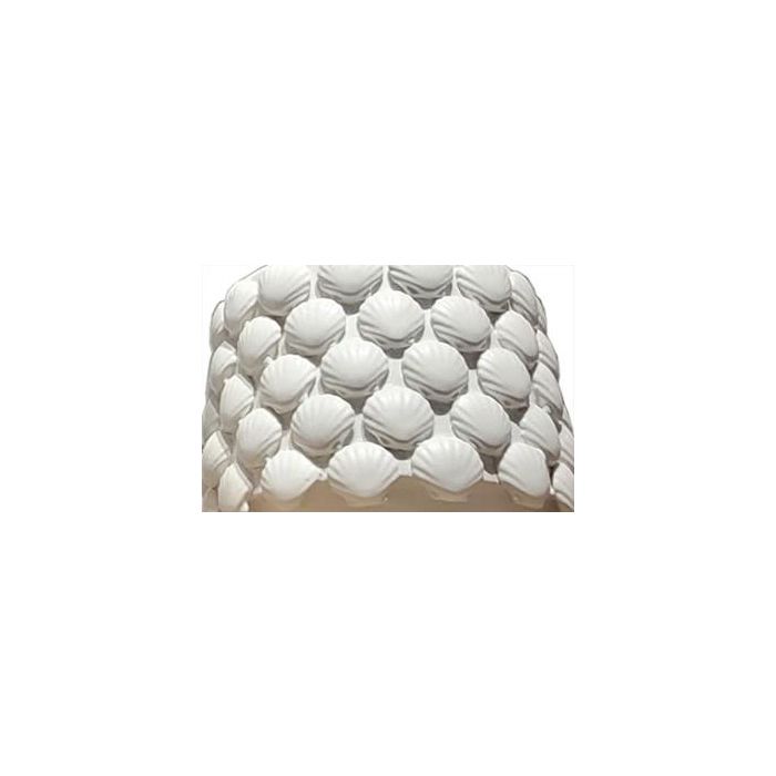 Jarron Mediterraneo DKD Home Decor Blanco 15.5 x 33.5 x 15.5 cm 1