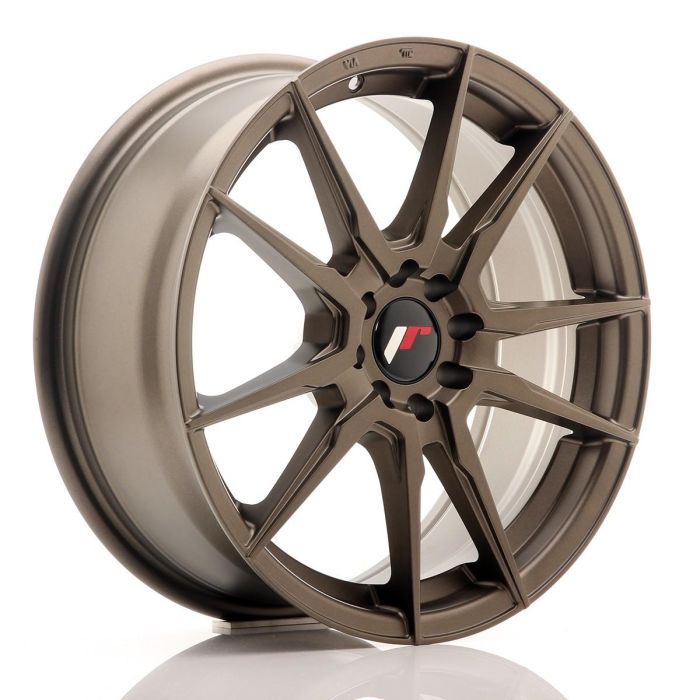 Llanta Japan Racing Jr21 17x7 Et 25 4x100 4x108 Cb 74,1 Bronce JR21177142574MBZ Llanta Japan Racing Jr21 17x7 Et 25 4x100 4x108 Cb 74,1 Bronce JR21177142574MBZ