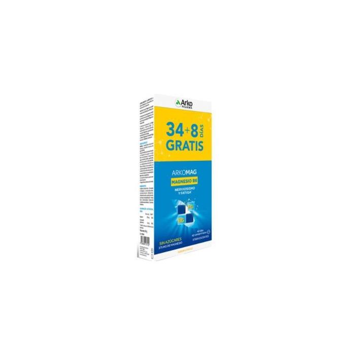 Arkopharma Magnesio + Vit B6 21 Comp Eferv 2 U Arkopharma Magnesio + Vit B6 21 Comp Eferv 2 U