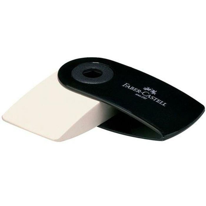 Goma de borrar Faber-Castell Sleeve Mini Funda Negro (24 Unidades) 1 Goma de borrar Faber-Castell Sleeve Mini Funda Negro (24 Unidades) 1